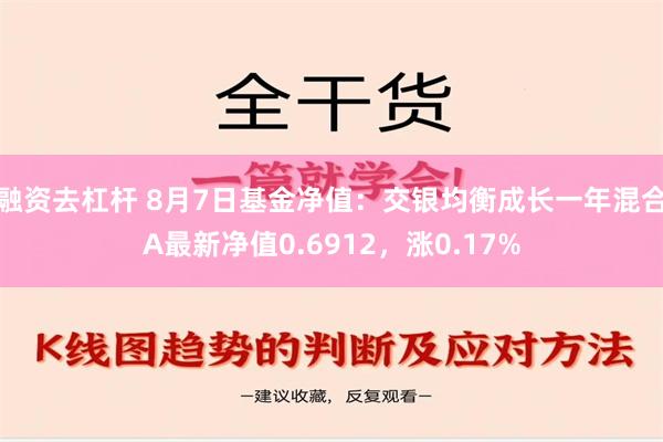 融资去杠杆 8月7日基金净值：交银均衡成长一年混合A最新净值0.6912，涨0.17%