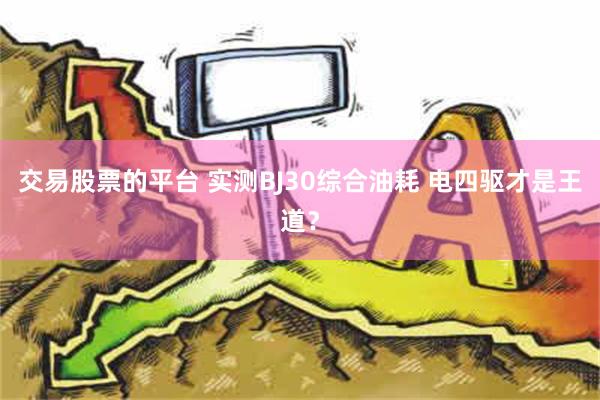 交易股票的平台 实测BJ30综合油耗 电四驱才是王道？