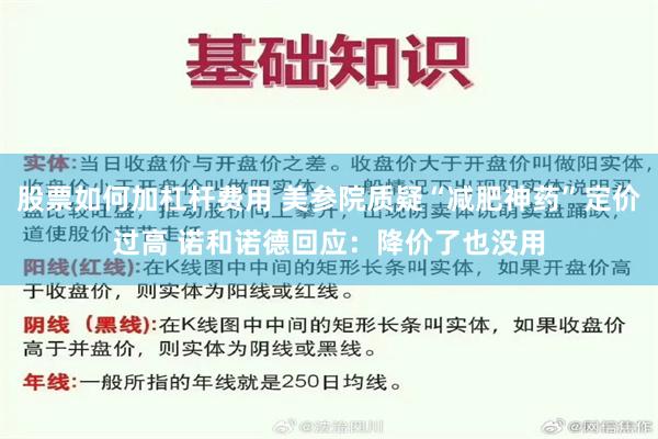 股票如何加杠杆费用 美参院质疑“减肥神药”定价过高 诺和诺德回应：降价了也没用