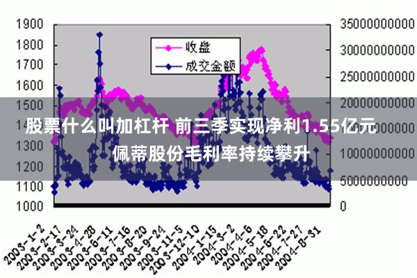 股票什么叫加杠杆 前三季实现净利1.55亿元    佩蒂股份毛利率持续攀升