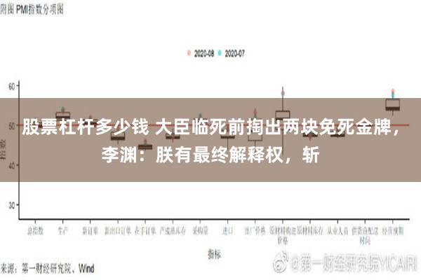 股票杠杆多少钱 大臣临死前掏出两块免死金牌，李渊：朕有最终解释权，斩